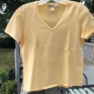 Belford V-Neck Yellow Top